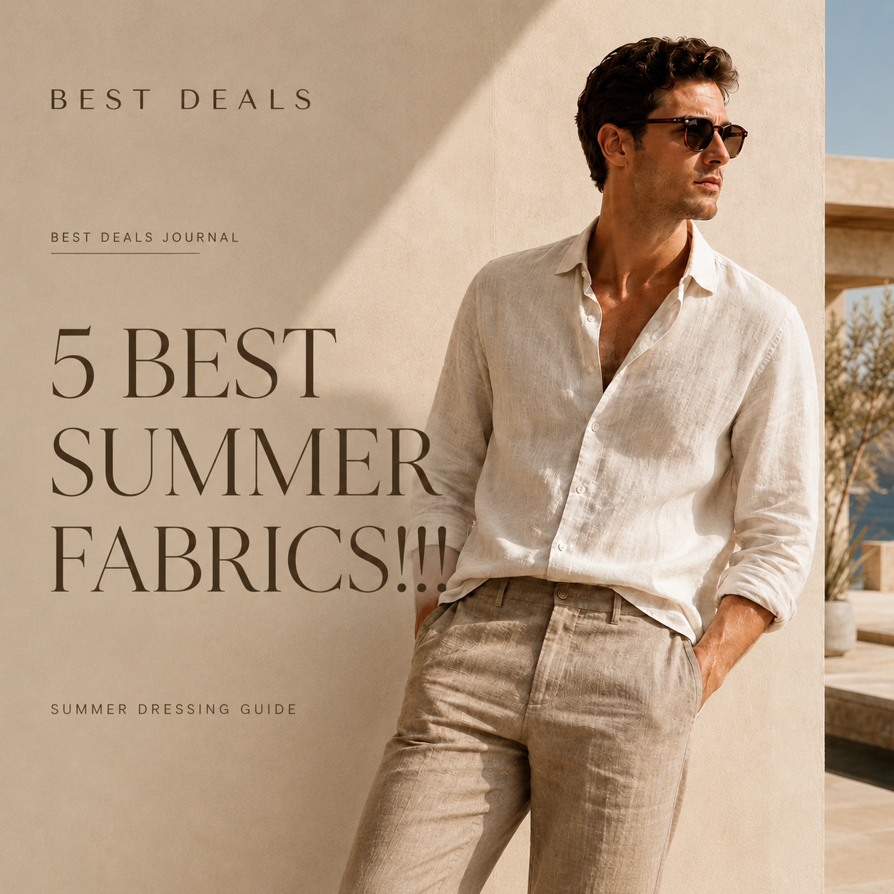 Best Fabrics for Hot Weather: A Men's Guide