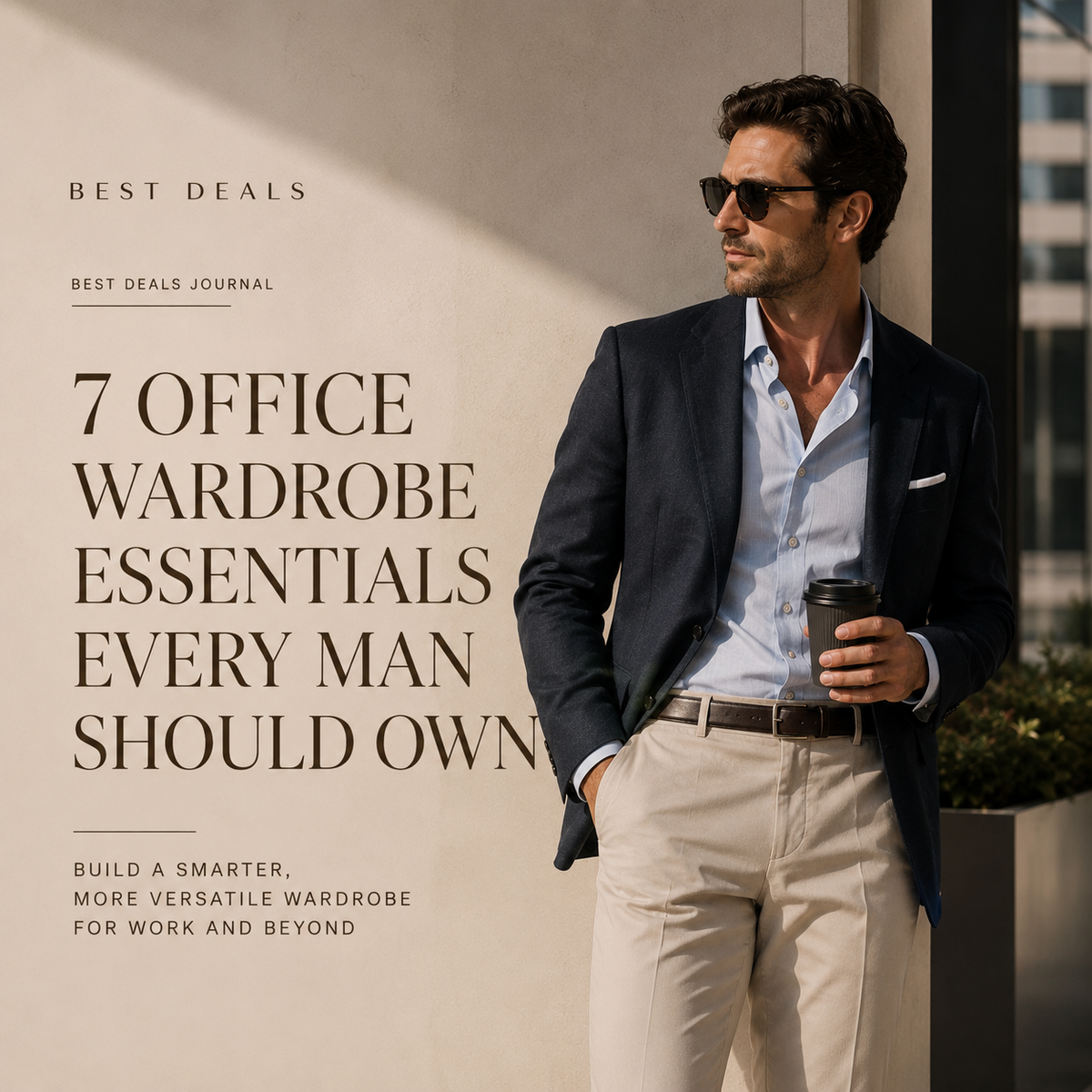 7 Office Wardrobe Essentials Every Man Should Own