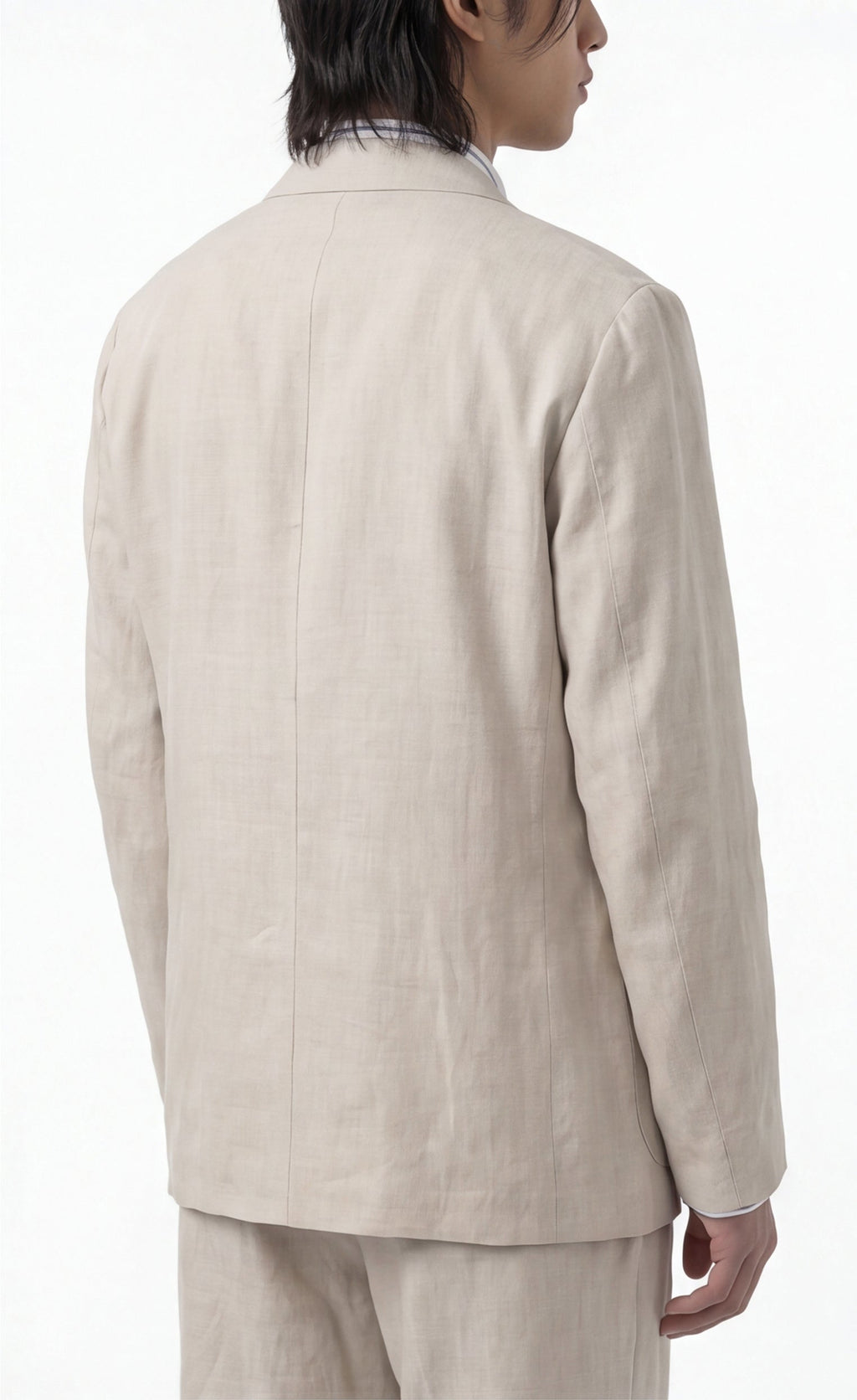 Aurelio Washed Linen Blazer