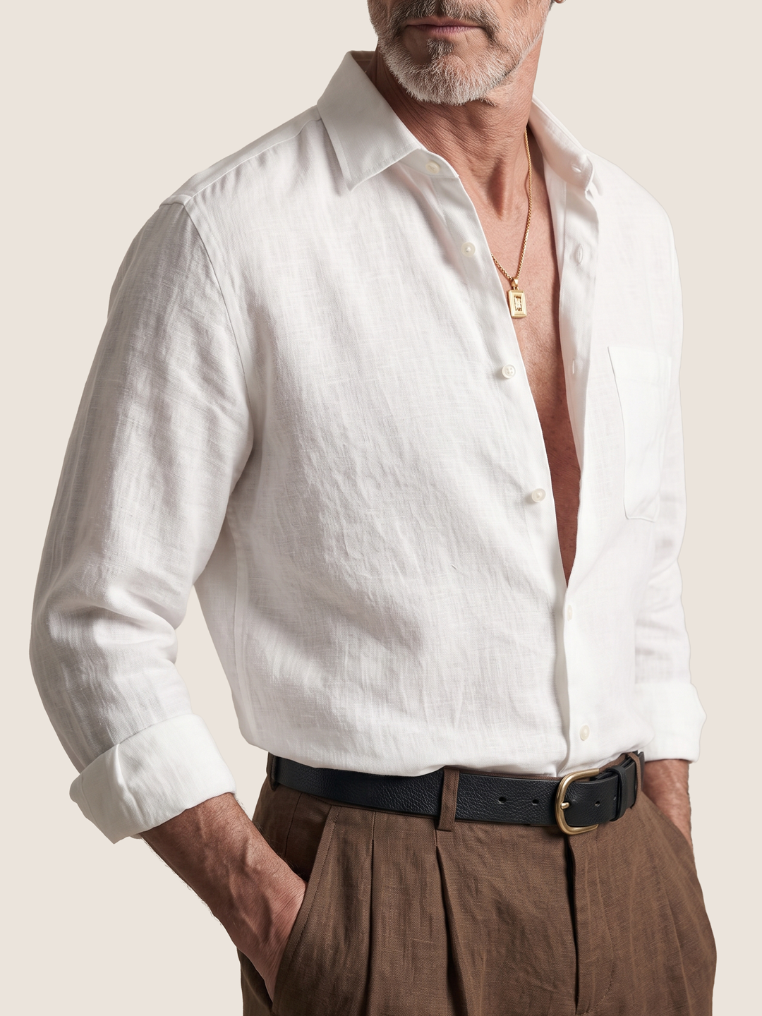 Étienne French Linen Shirt
