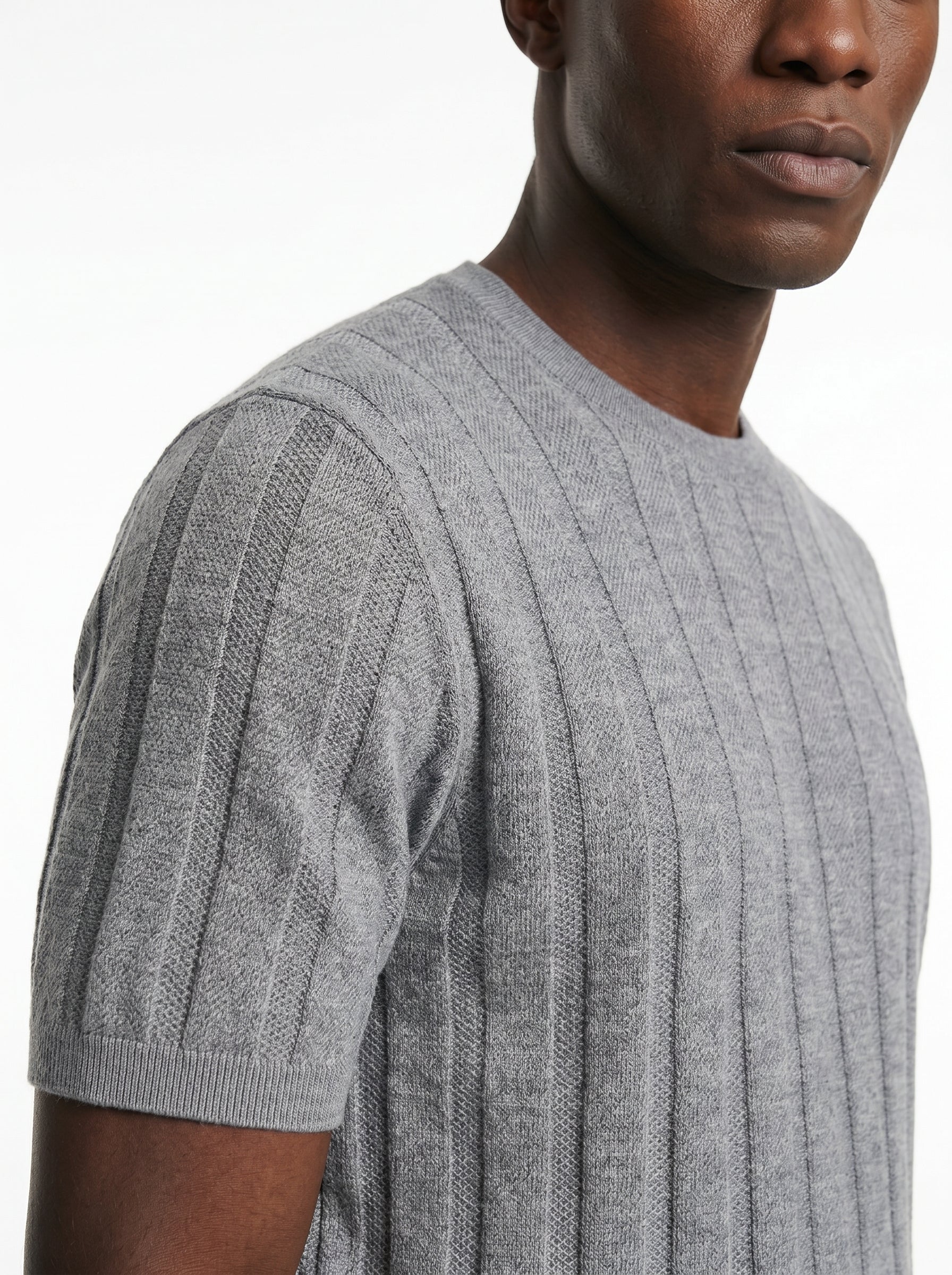 Alden Vertical - Knit Tee