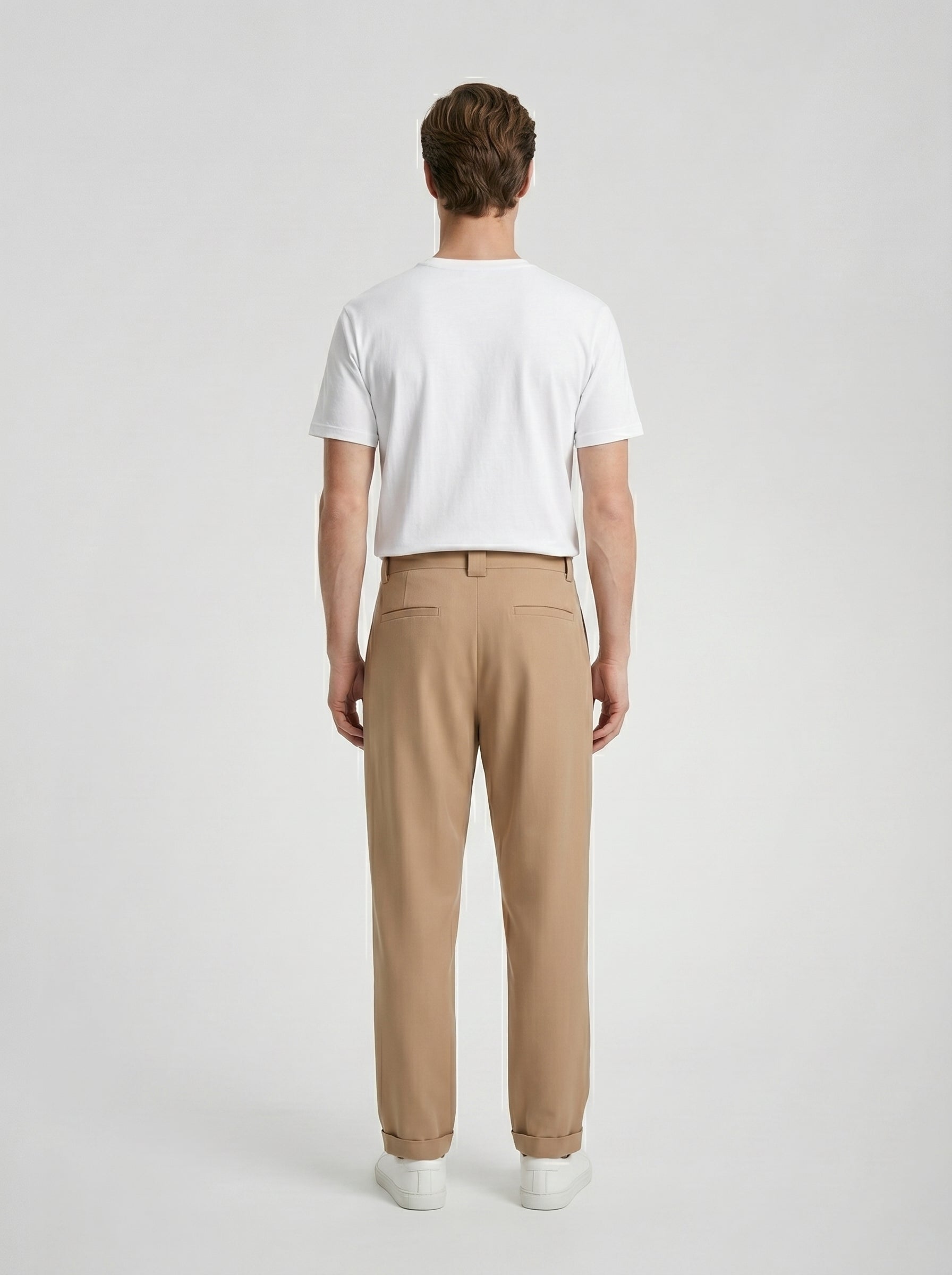 Arden Cotton-Lyocell Tailored Trousers