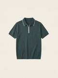 The Riviera Double-Knit Polo