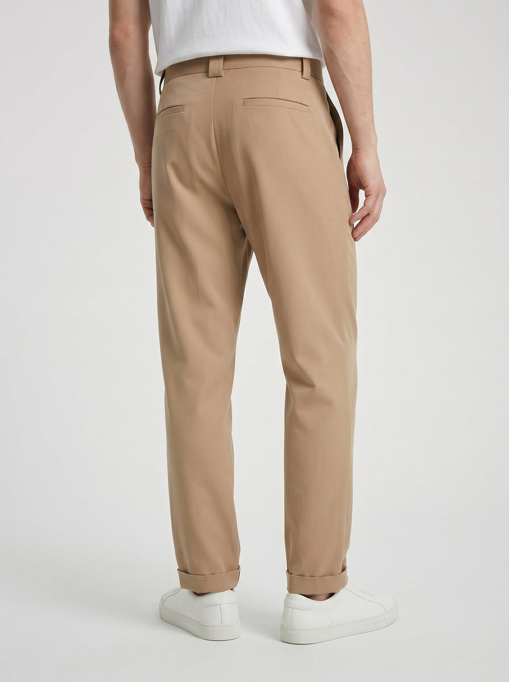Arden Cotton-Lyocell Tailored Trousers