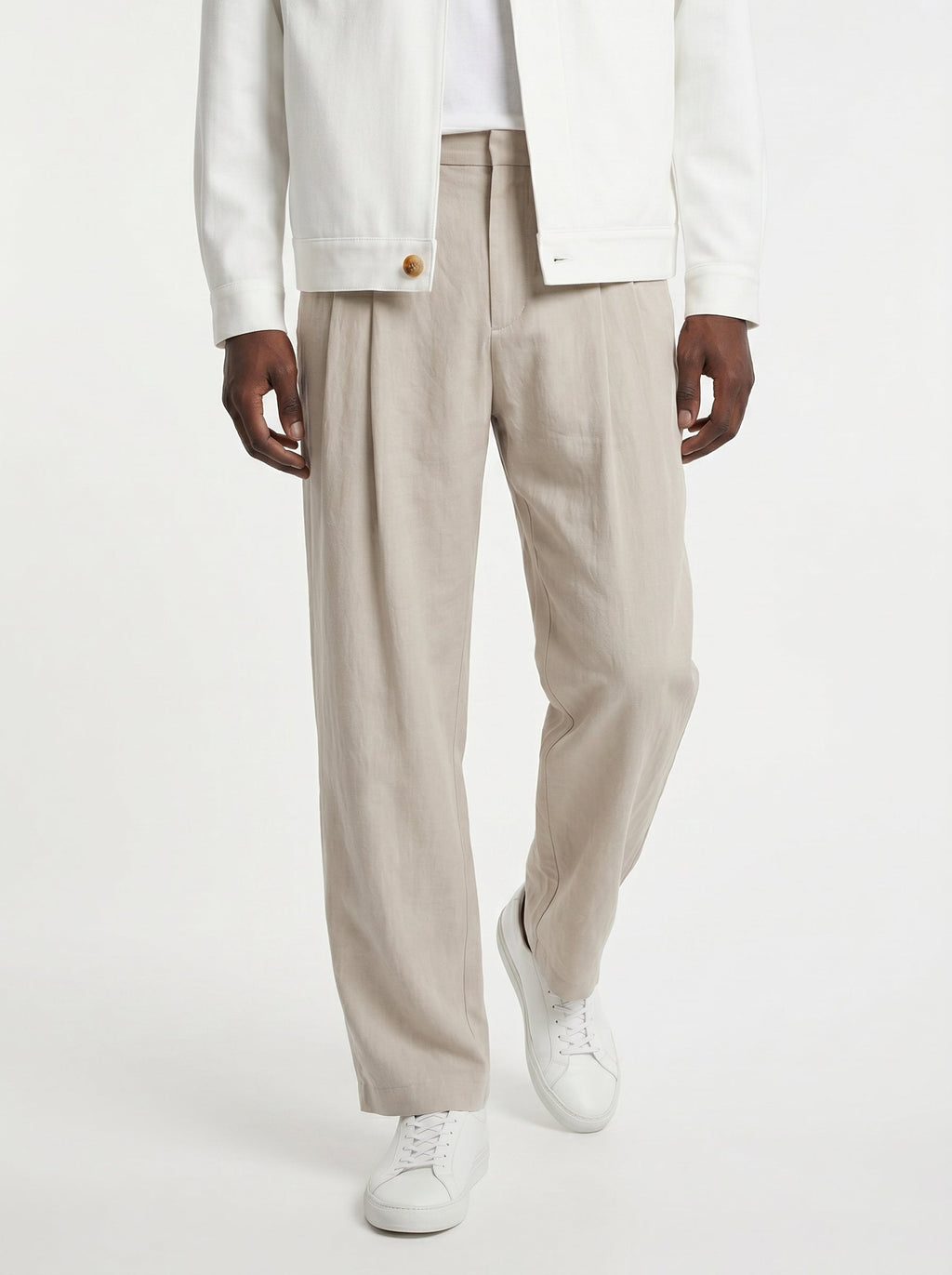 Gaspard Relaxed Pleated Trousers