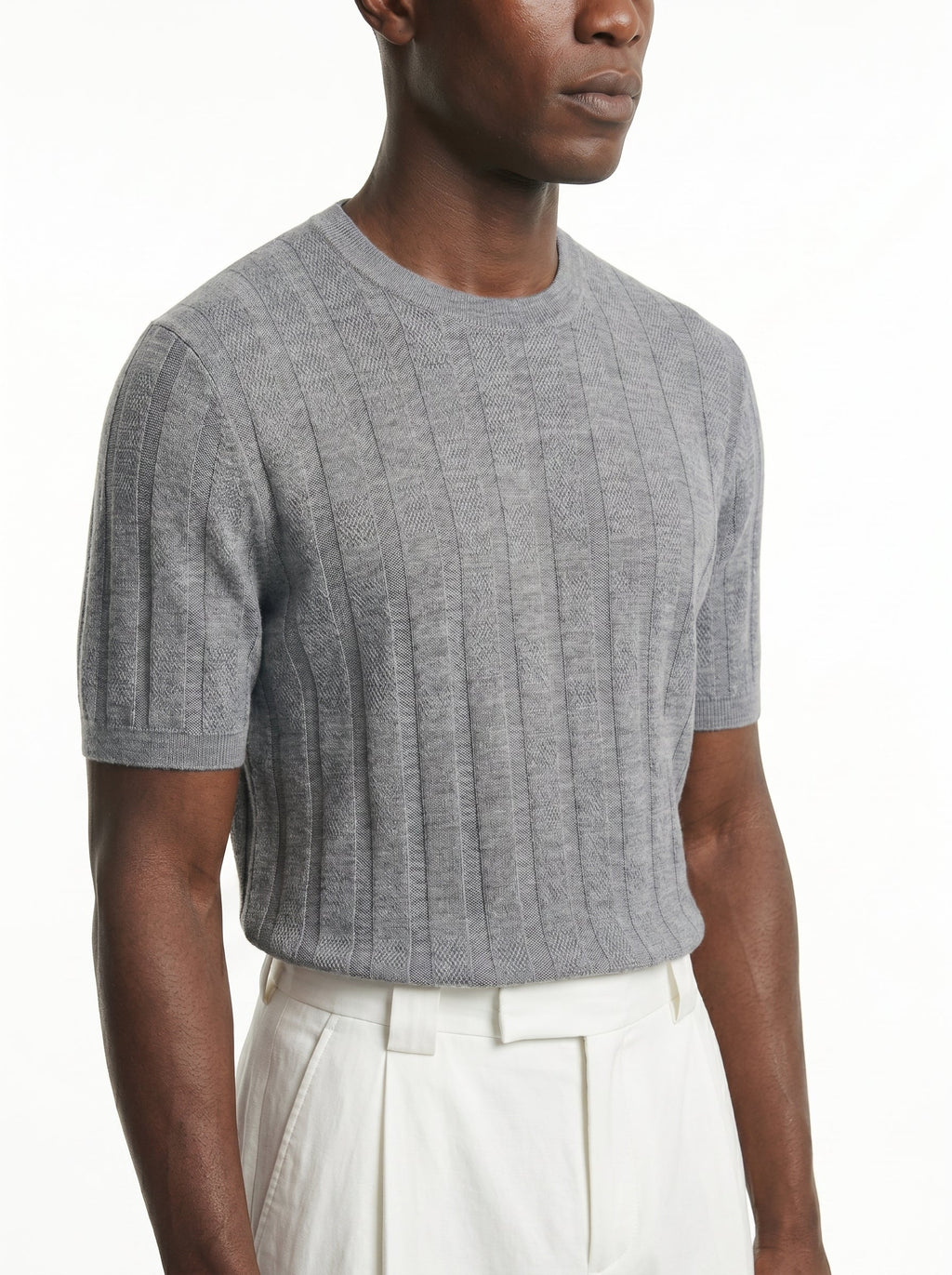 Alden Vertical - Knit Tee