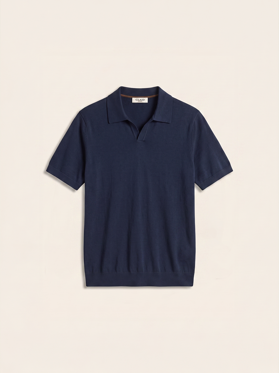 Adrien Open-Collar Polo