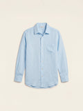 Étienne French Linen Shirt (Sky Blue)