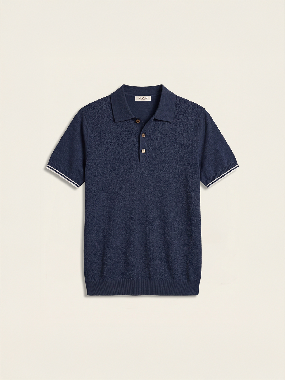Armand Textured Knit Polo