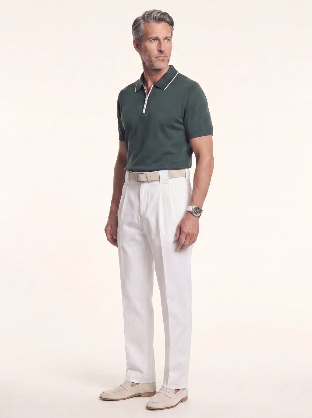 The Riviera Double-Knit Polo