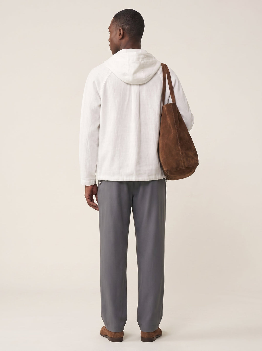 Riviera Pure Linen Hooded Jacket