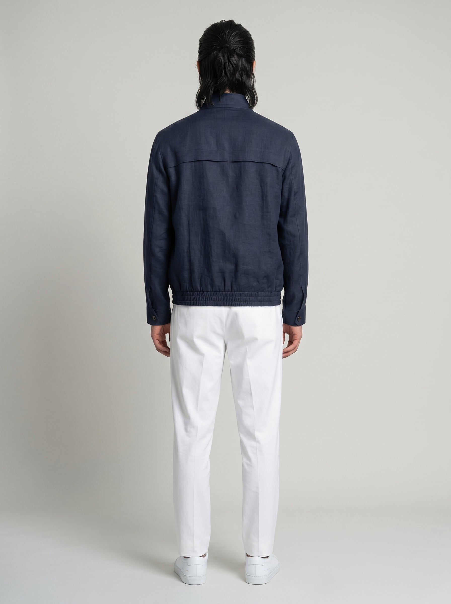 Arden Cotton-Lyocell Tailored Trousers