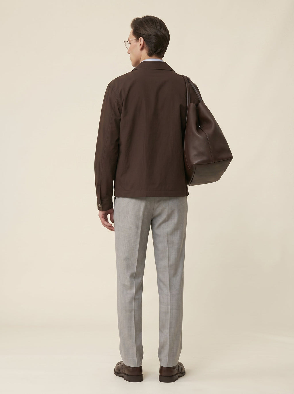 Matteo Viscose-Cotton Belted Track Jacket