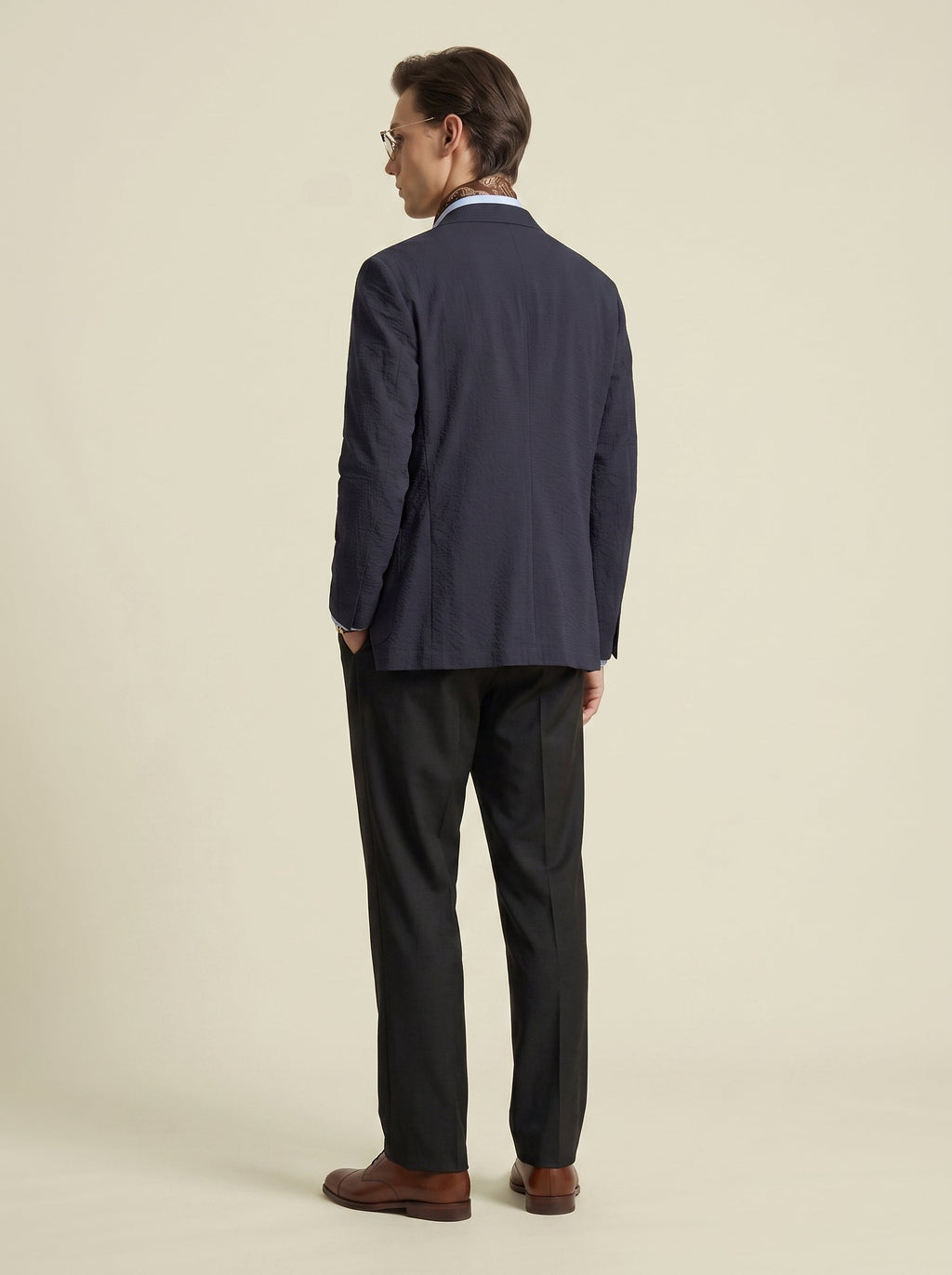 Alton Seersucker Travel Blazer