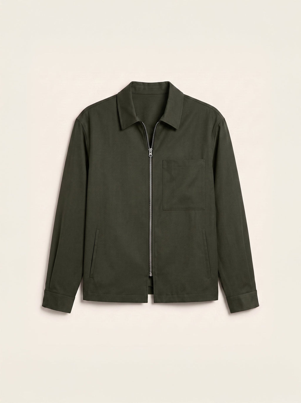 Edmund Australian Wool Zip Jacket