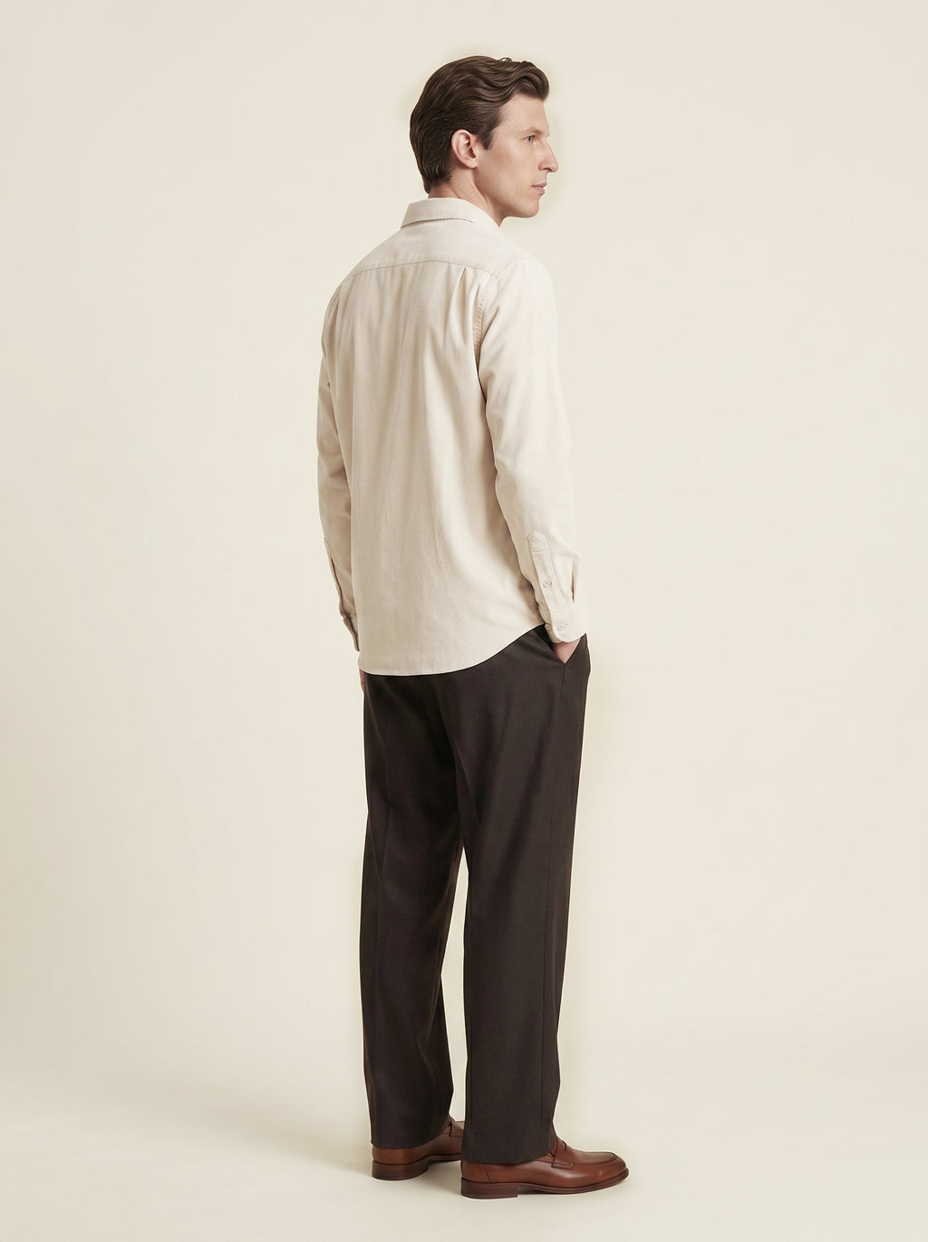 Olivier Washed Cotton Corduroy Shirt