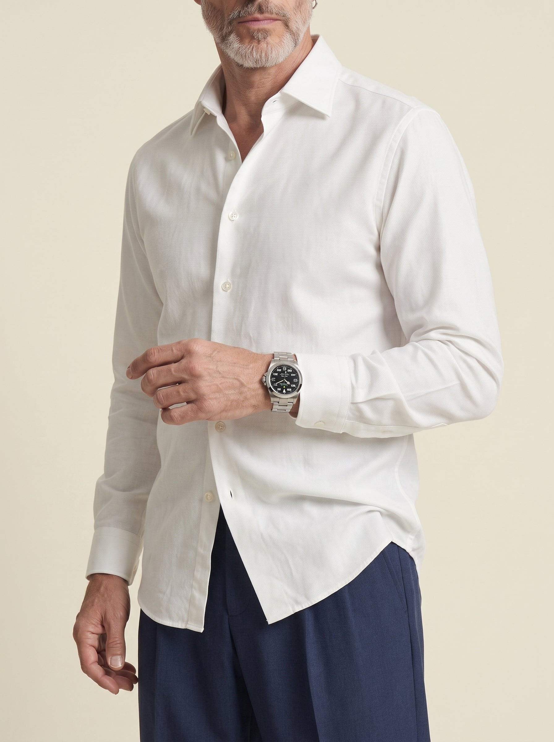 Alistair Mercerised Wool Shirt