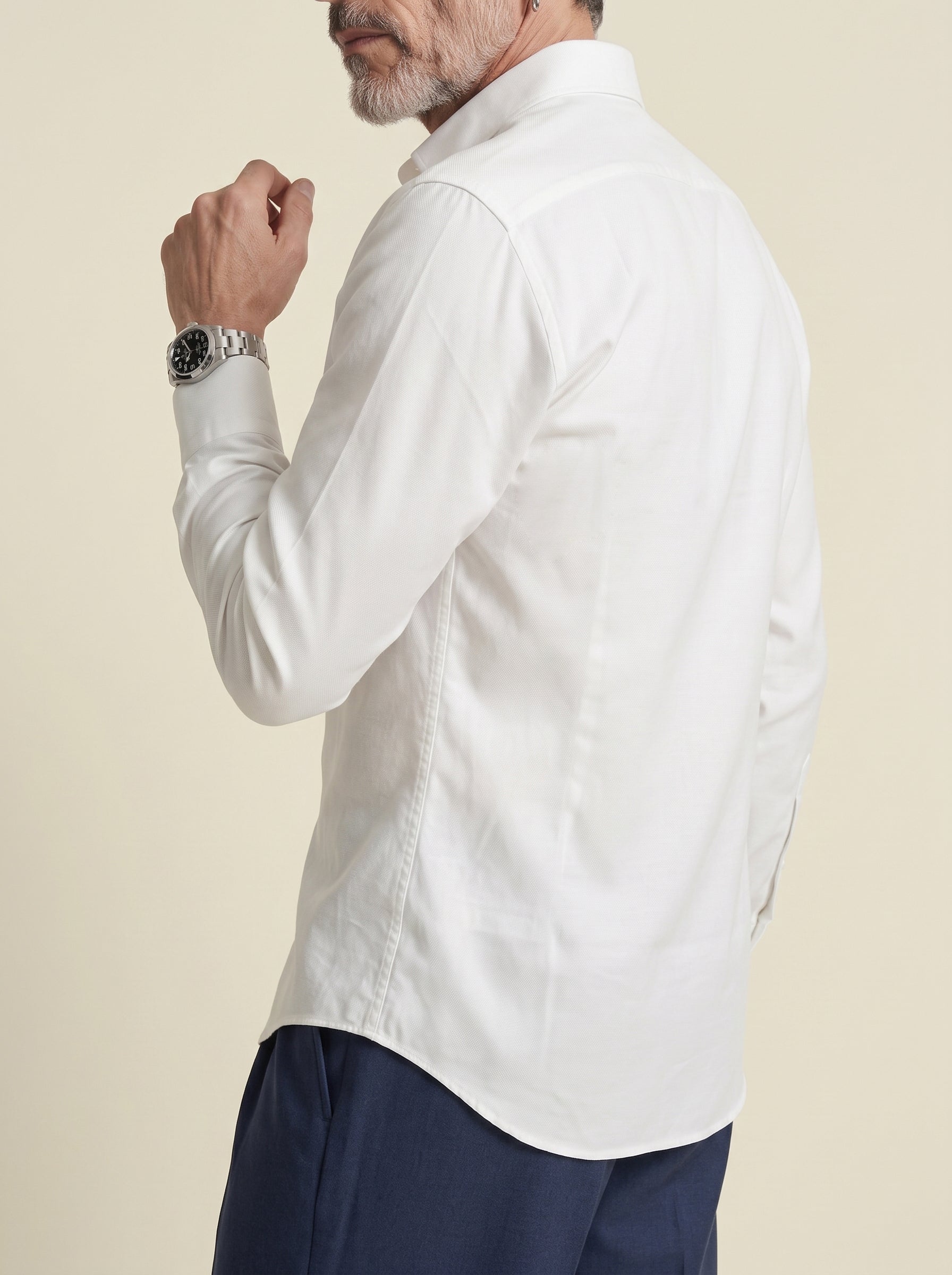 Alistair Mercerised Wool Shirt