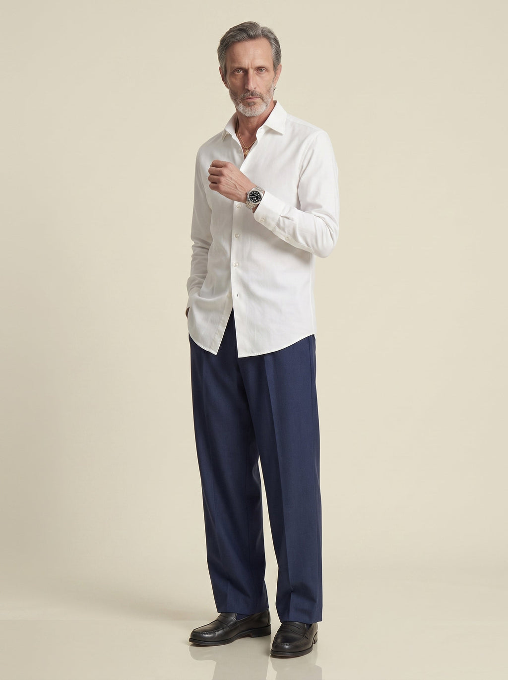 Alistair Mercerised Wool Shirt