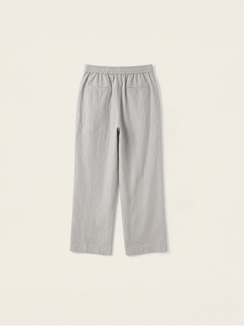 Lorenzo Linen-Cotton Drawstring Trousers