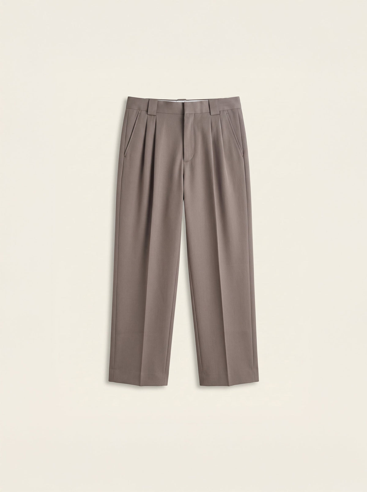 Cassian Wool-Blend Relaxed Straight Trousers