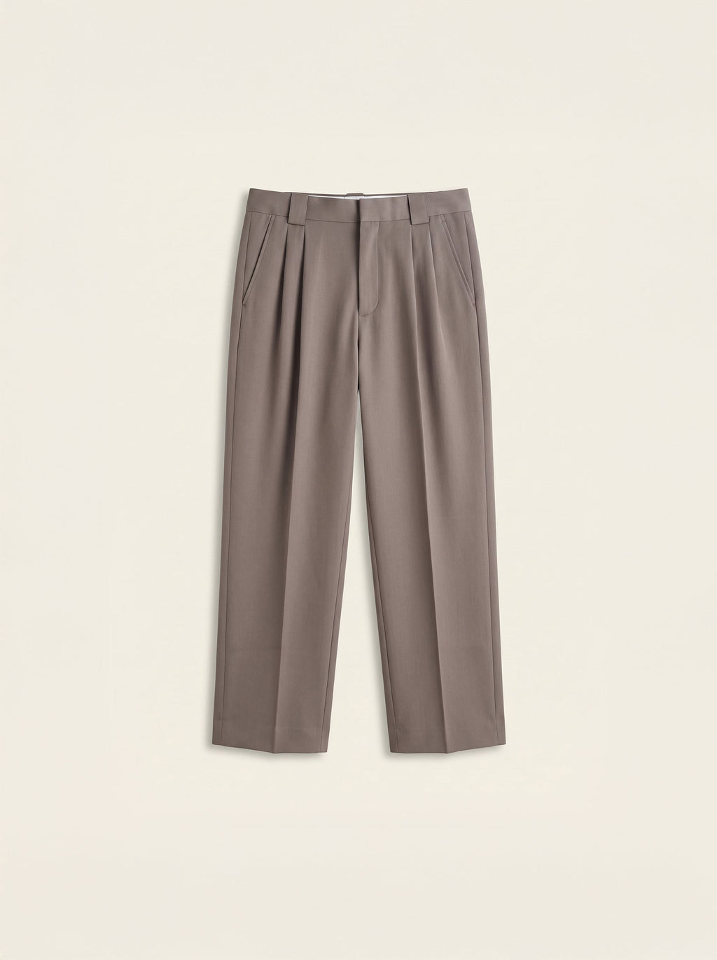 Cassian Wool-Blend Relaxed Straight Trousers