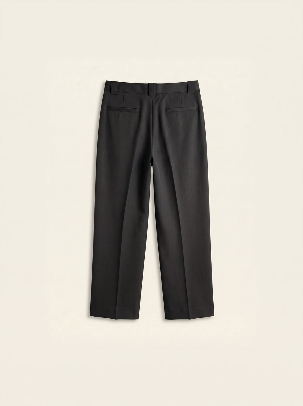 Cassian Wool-Blend Relaxed Straight Trousers