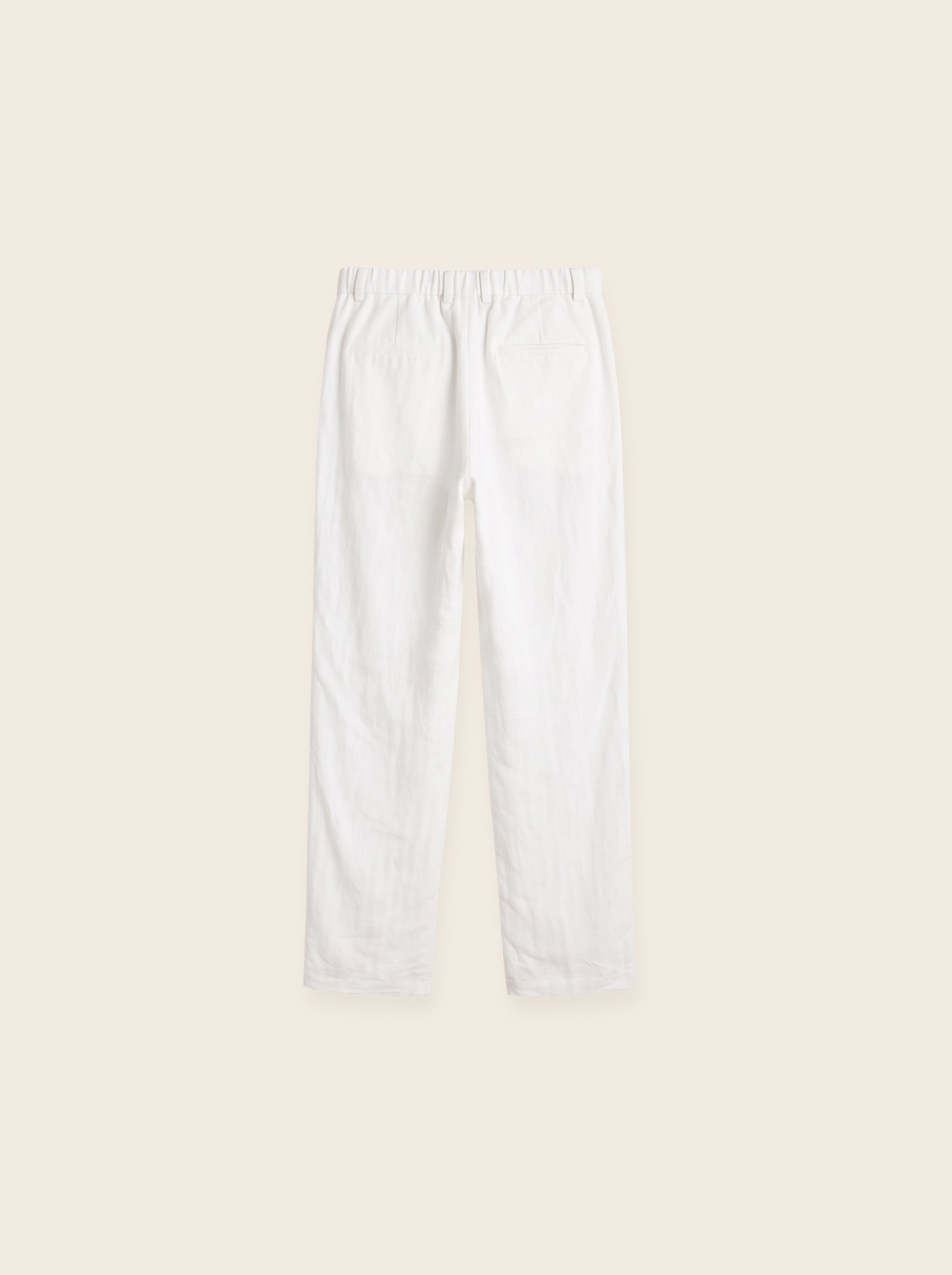 Alessio Linen-Viscose Pleated Trousers