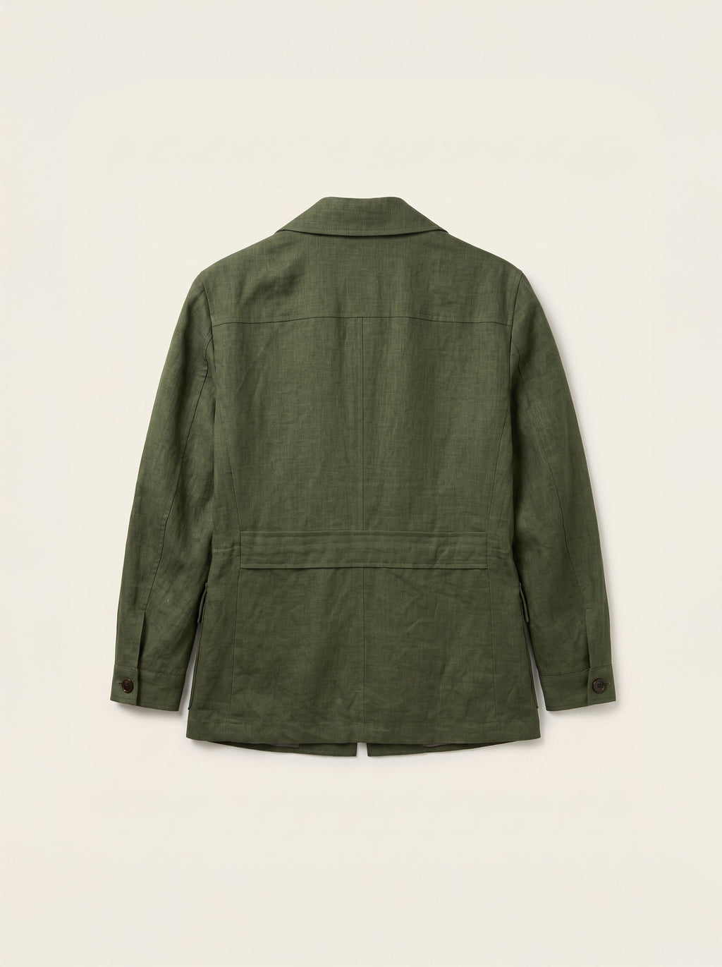 Lorenzo French Linen Safari Jacket