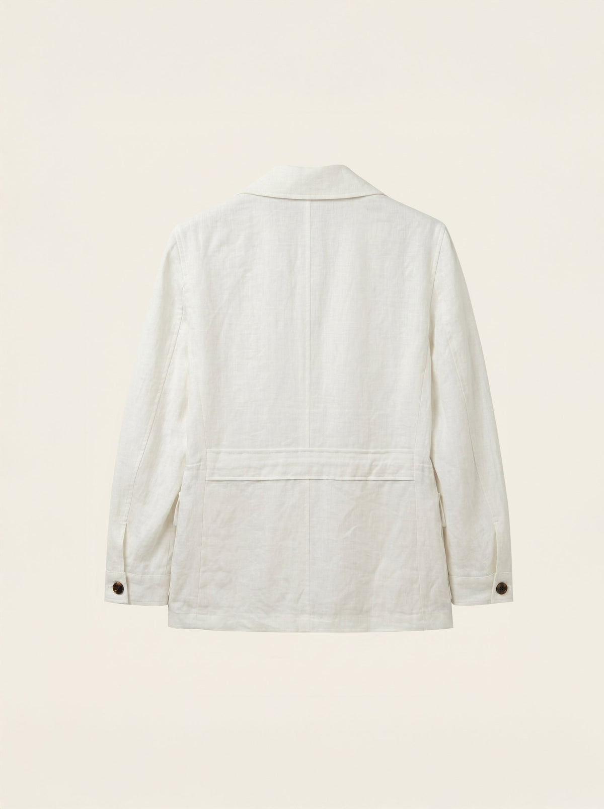 Lorenzo French Linen Safari Jacket