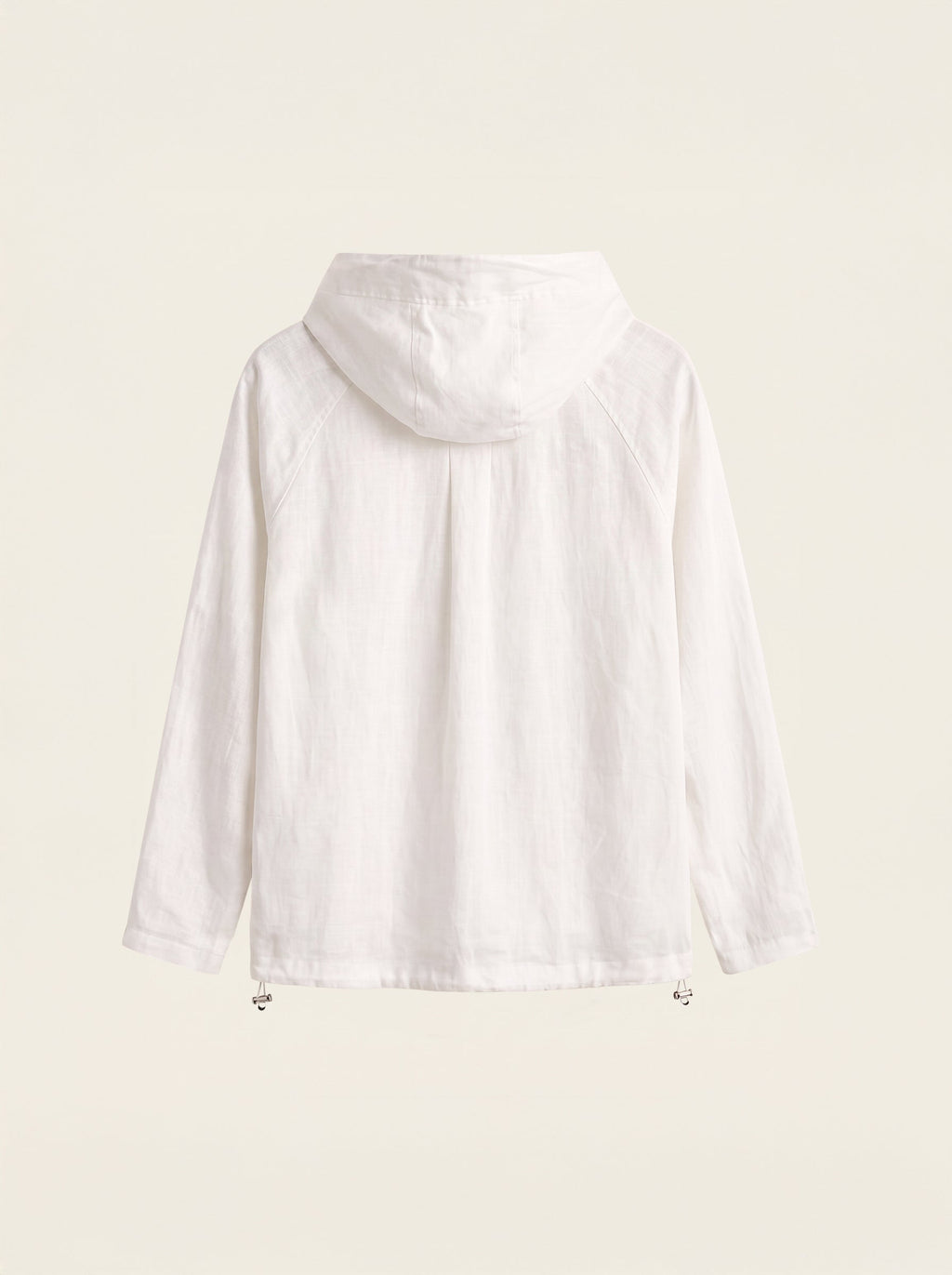 Riviera Pure Linen Hooded Jacket
