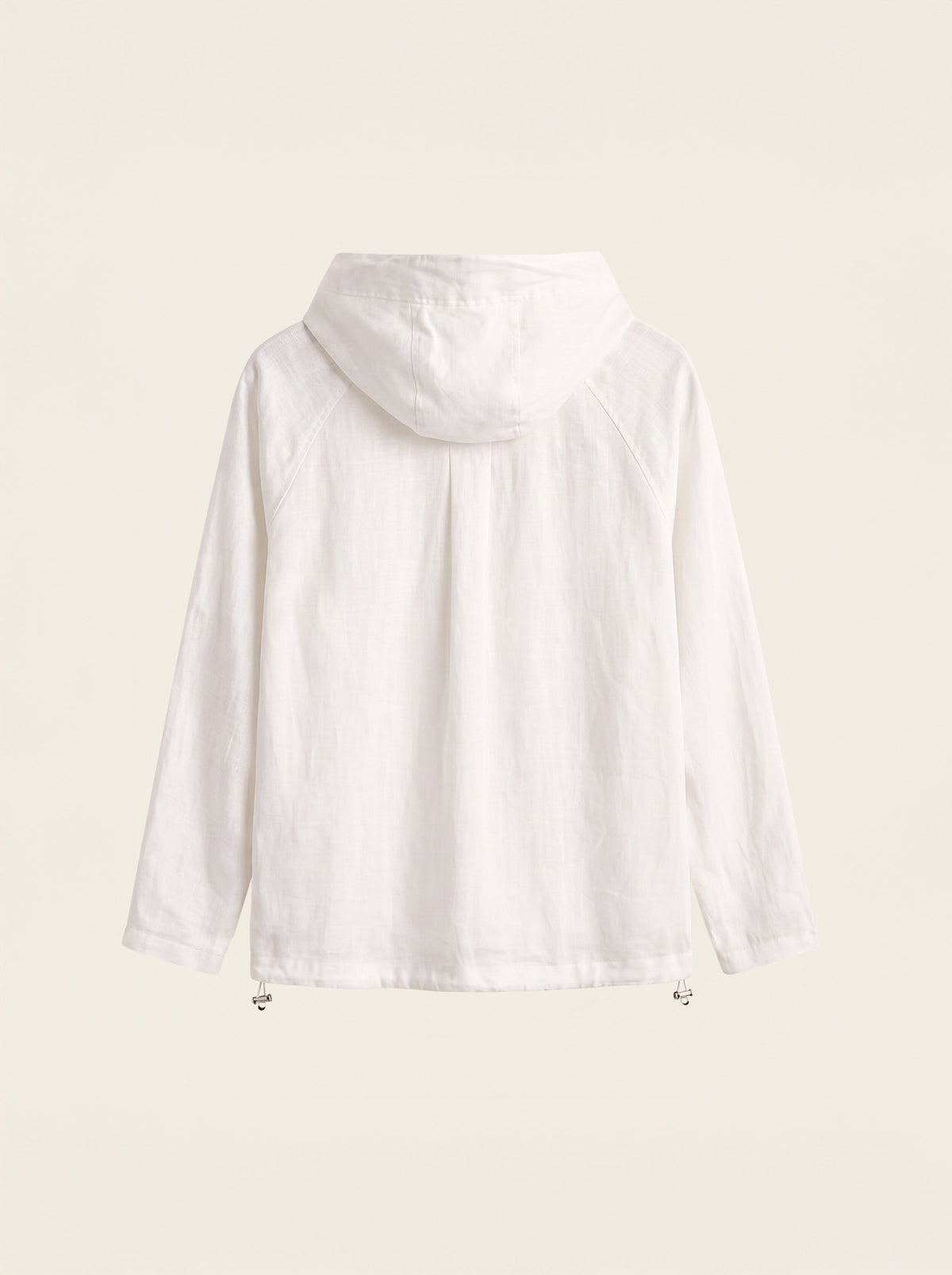 Riviera Pure Linen Hooded Jacket