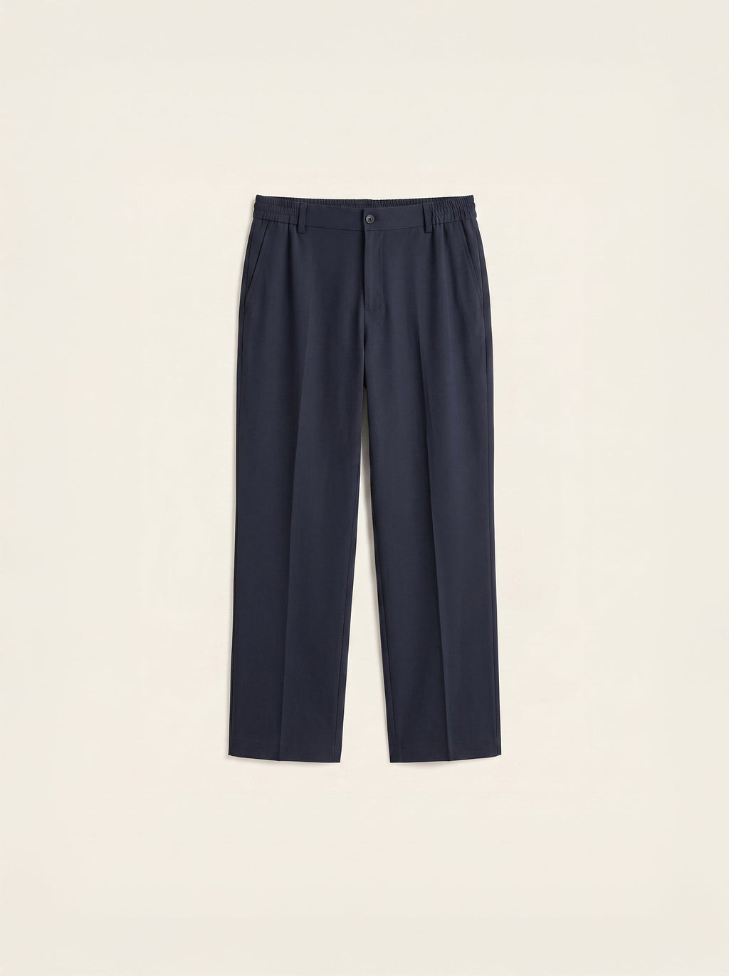 Adrian Wool-Blend Straight Trousers