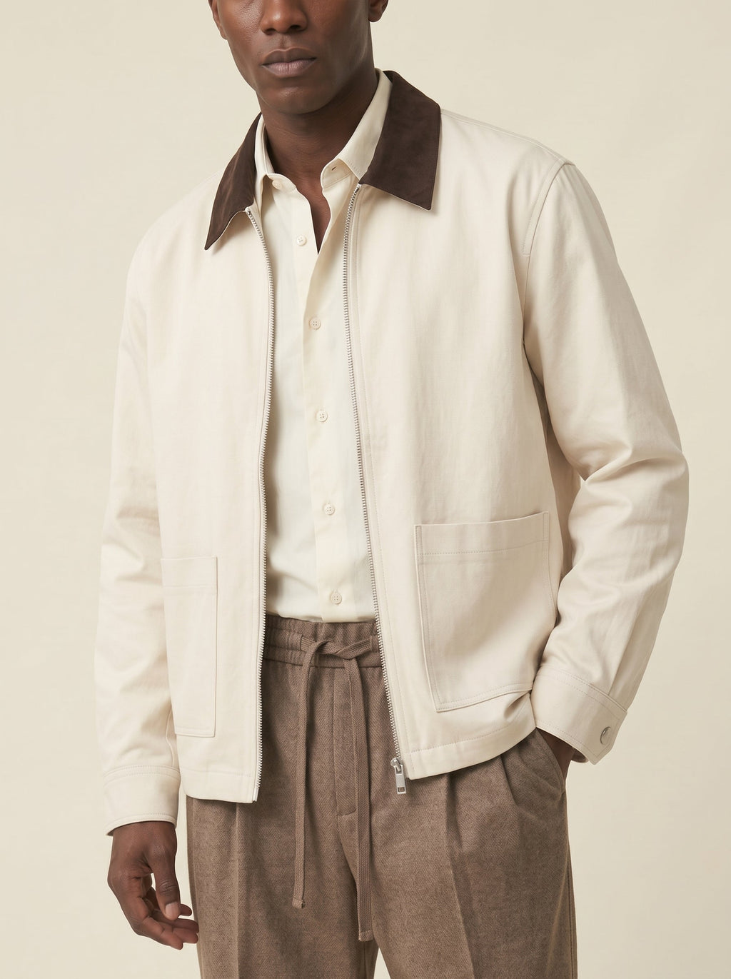Luca Lyocell Cotton Barn Jacket