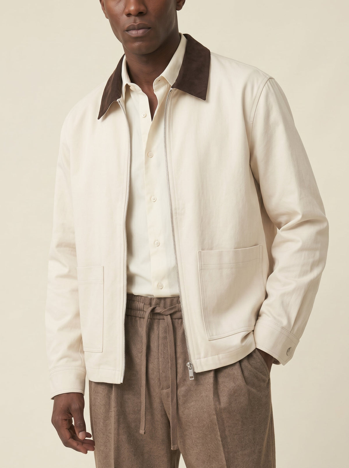 Luca Lyocell Cotton Barn Jacket