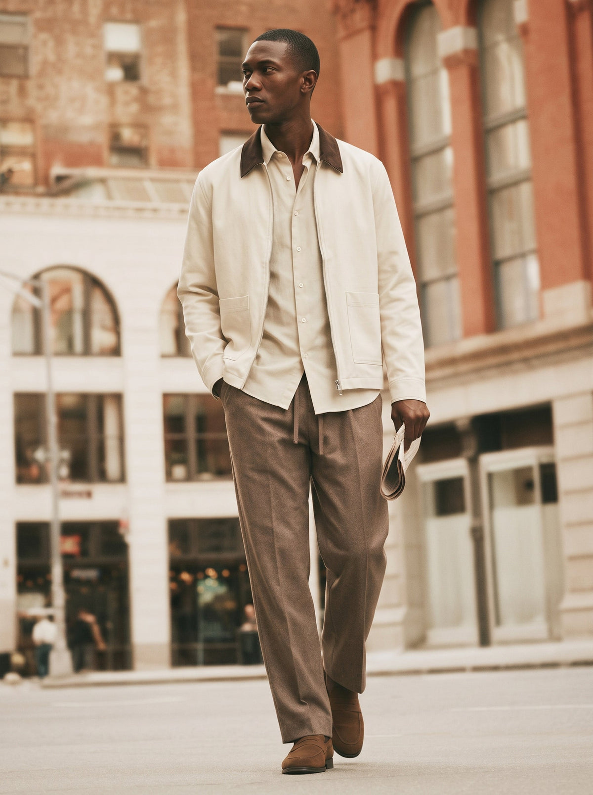 Luca Lyocell Cotton Barn Jacket