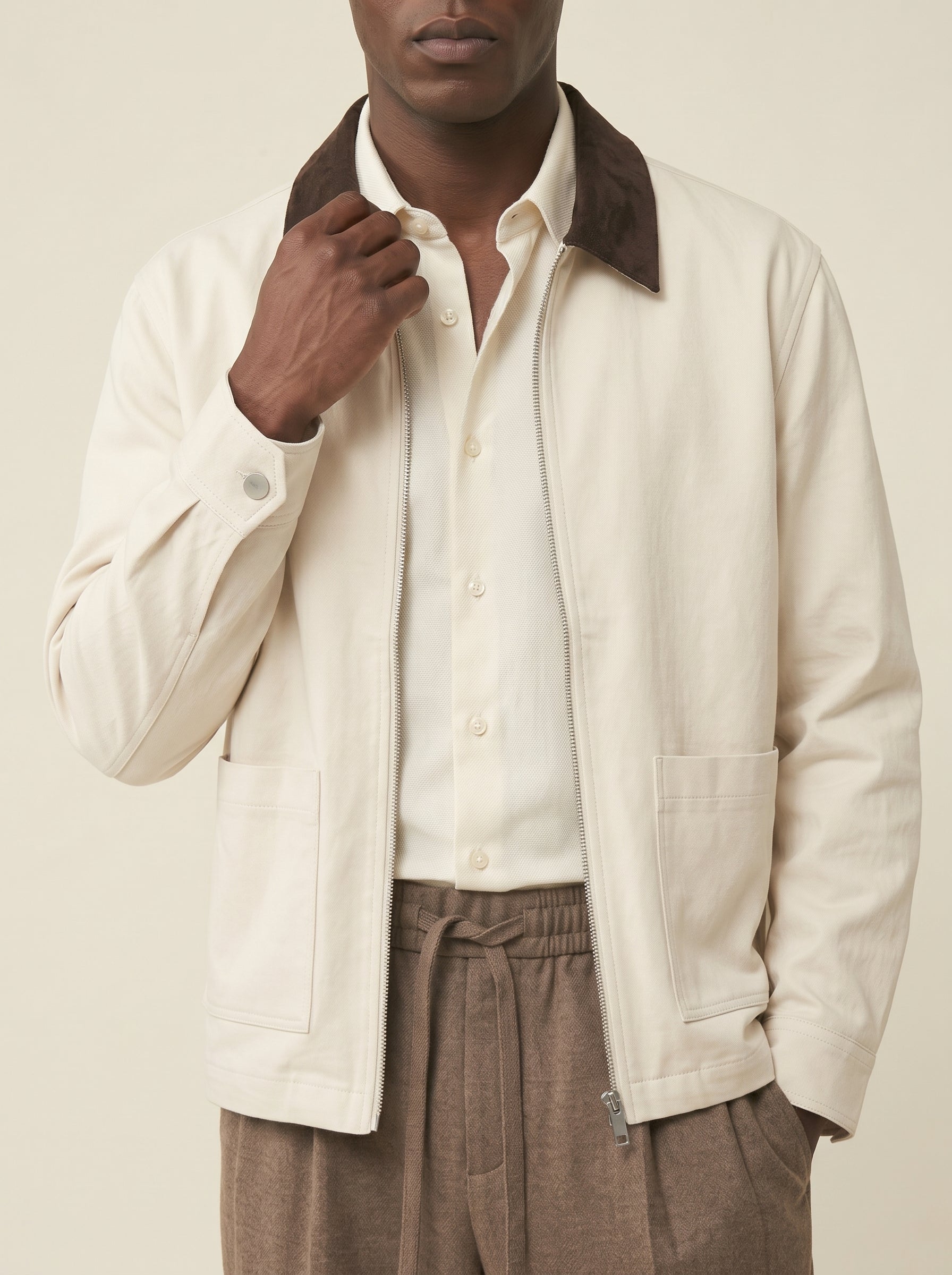 Luca Lyocell Cotton Barn Jacket