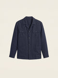 Adrien Silk-Linen Safari Jacket