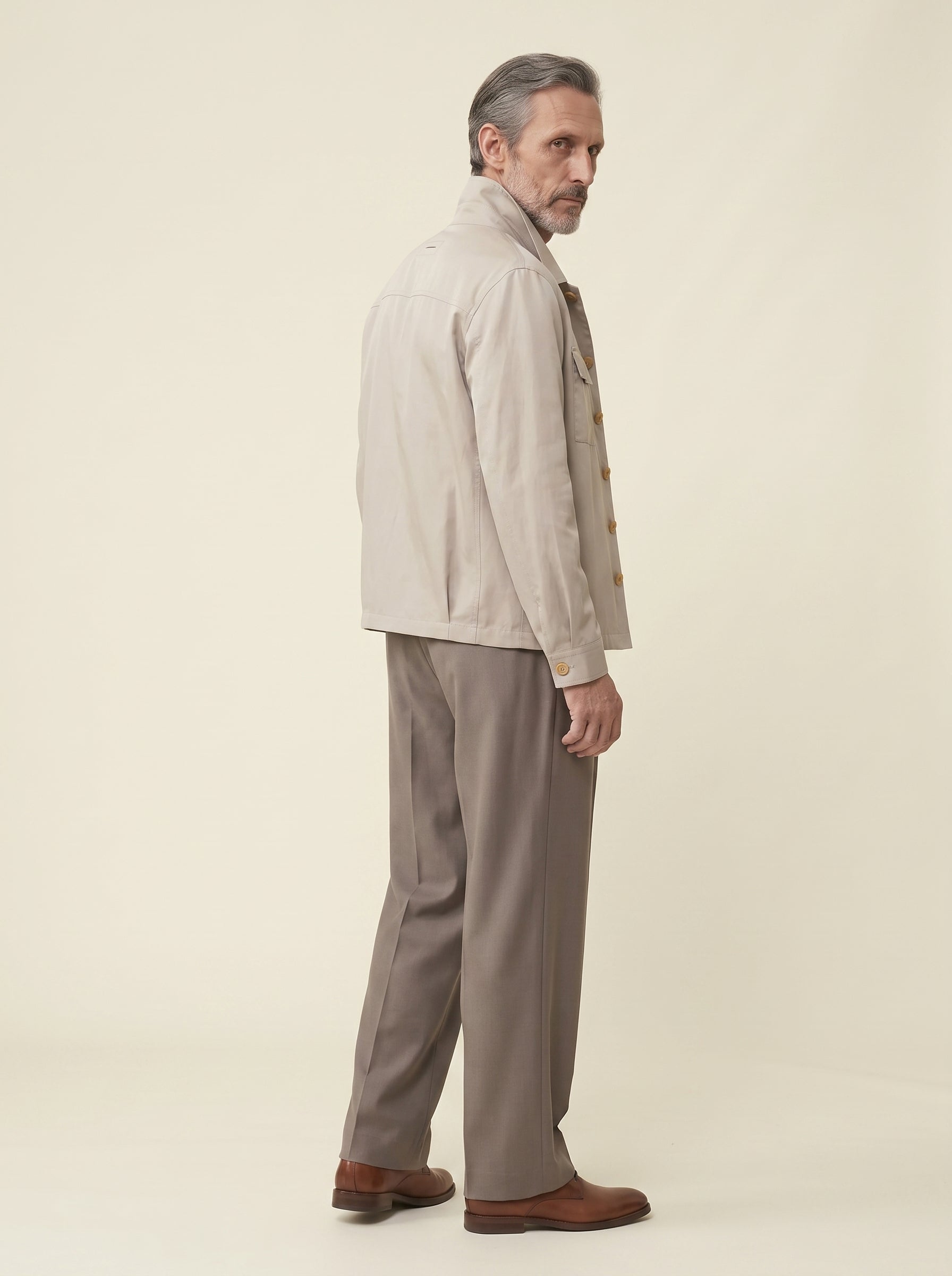 Sébastien Silk-Linen Overshirt