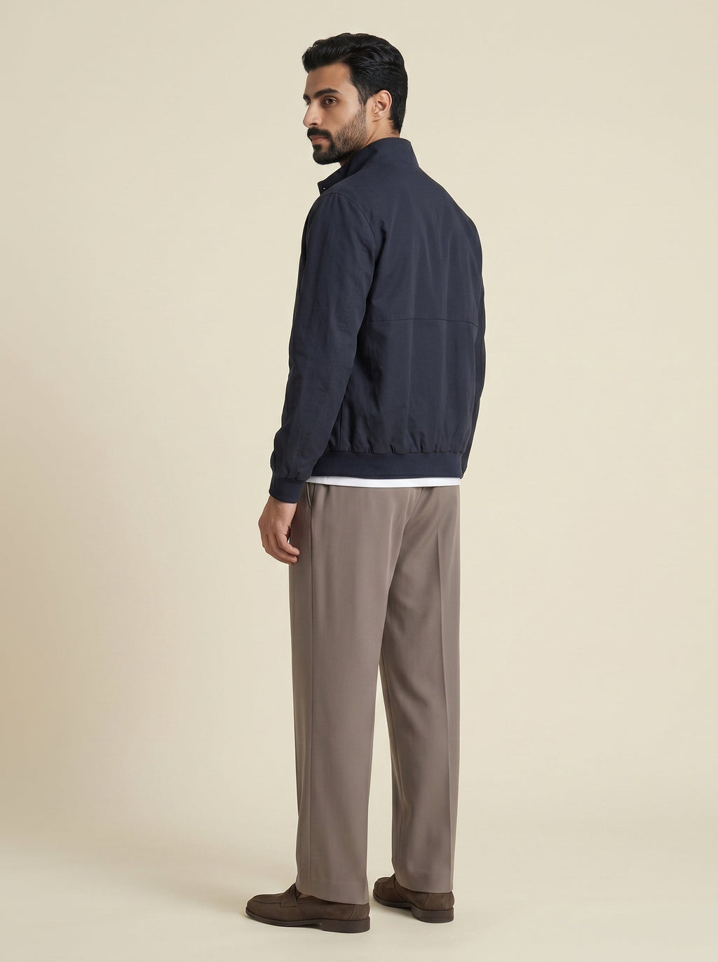 Julian Mercerised Wool Coated Jacket