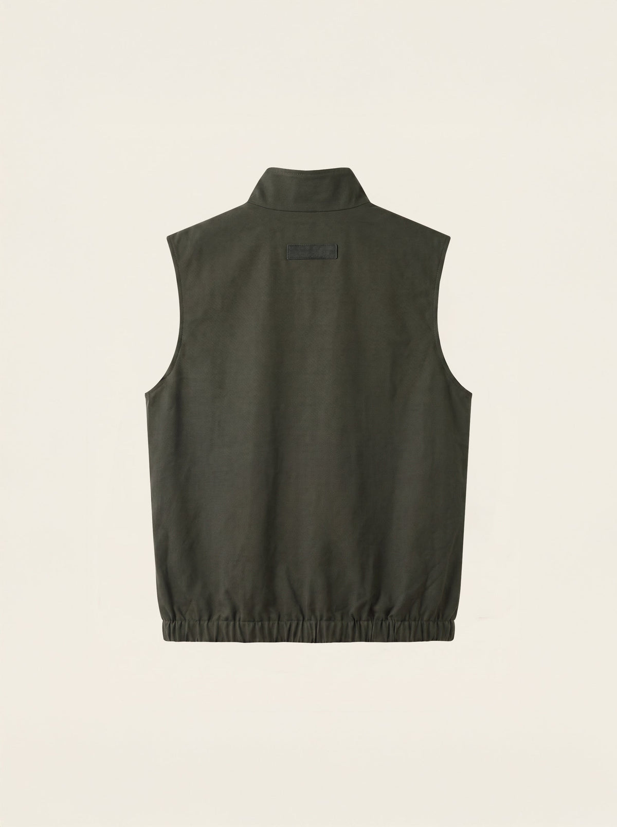 Benedict Pure Wool Stand-Collar Vest