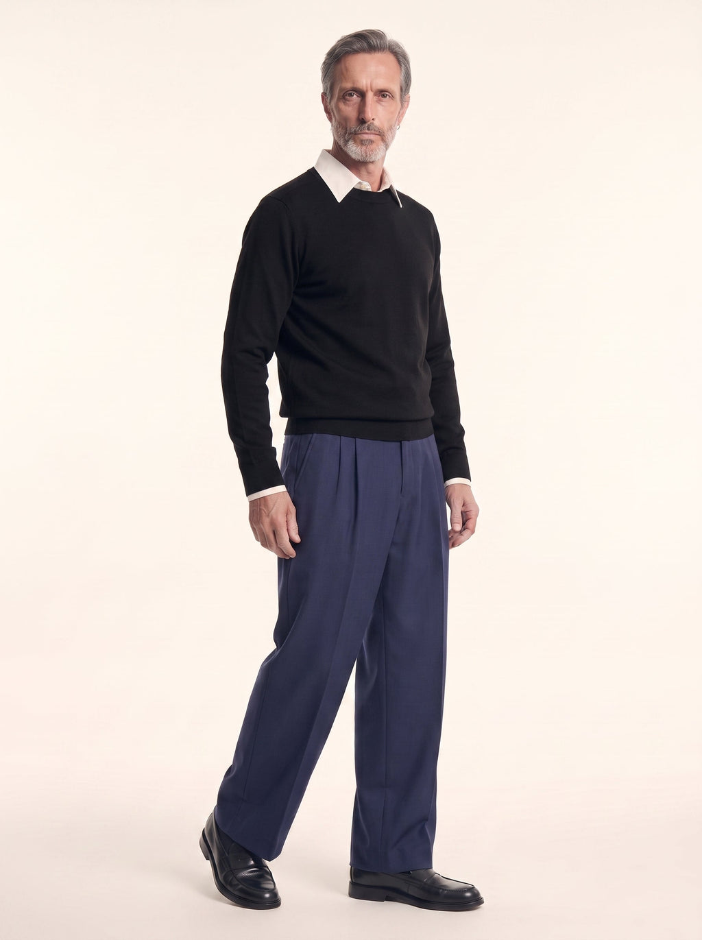 Cedric Fine Wool Crewneck Knit