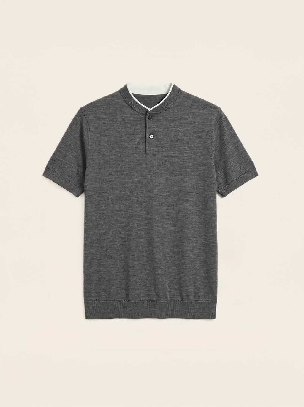 Benedict Cashmere-Merino Henley Knit