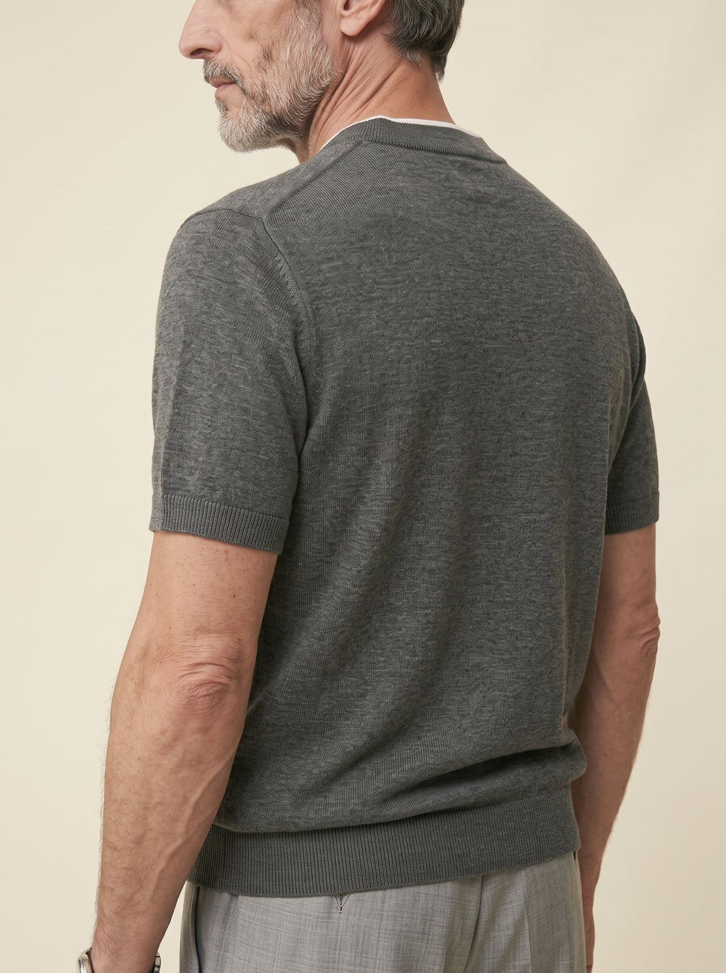 Benedict Cashmere-Merino Henley Knit