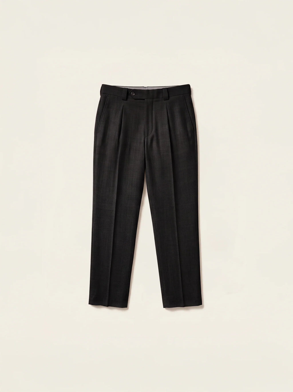 Lorenzo Pleated Wool Trousers