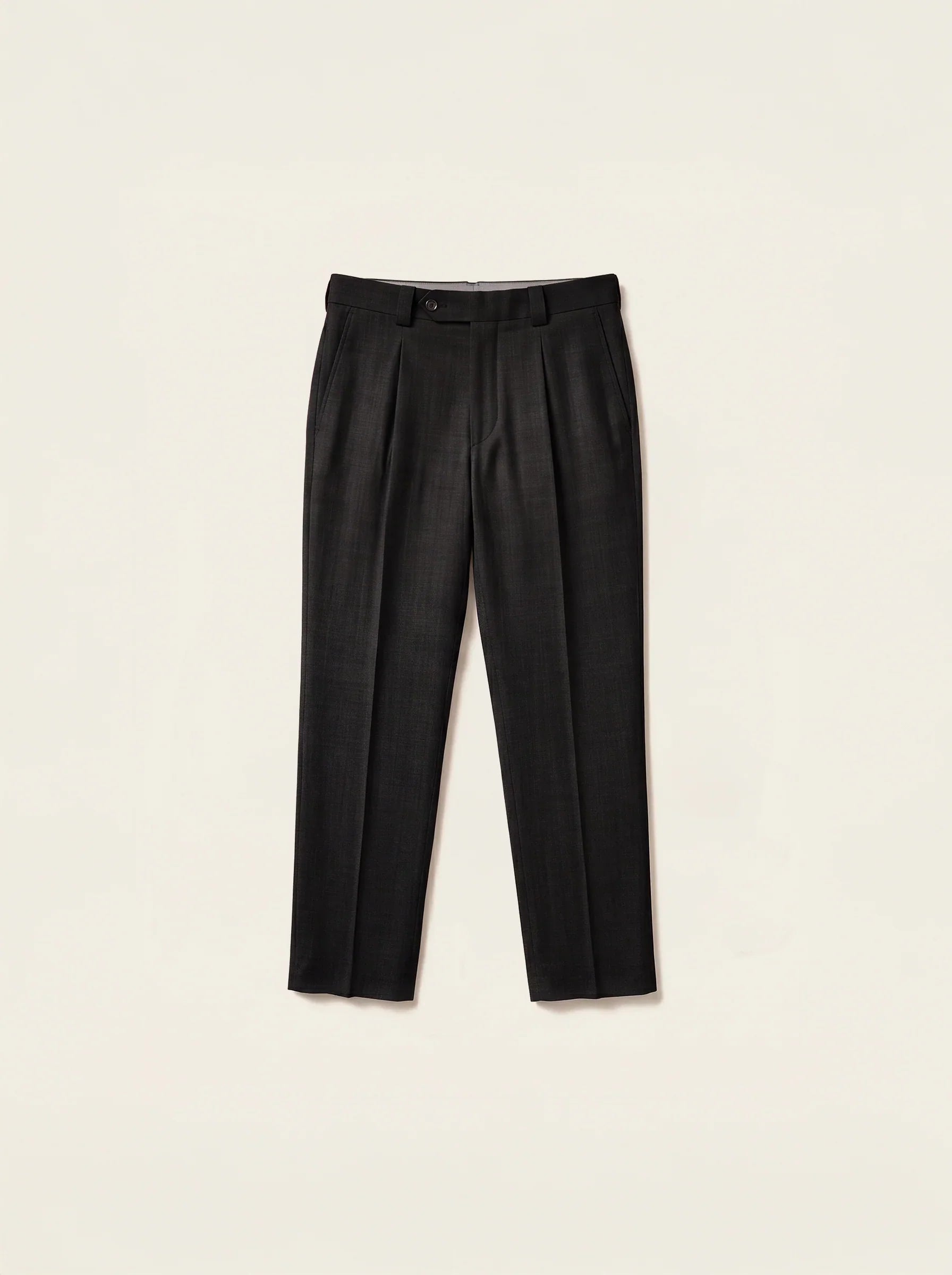 Lorenzo Pleated Wool Trousers