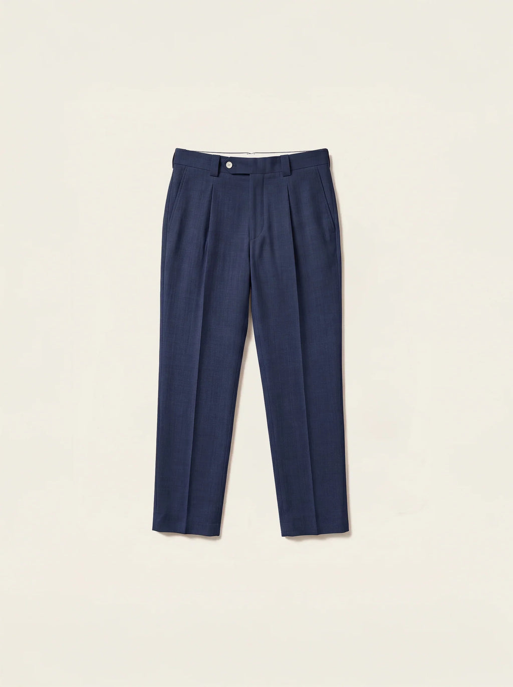 Lorenzo Pleated Wool Trousers