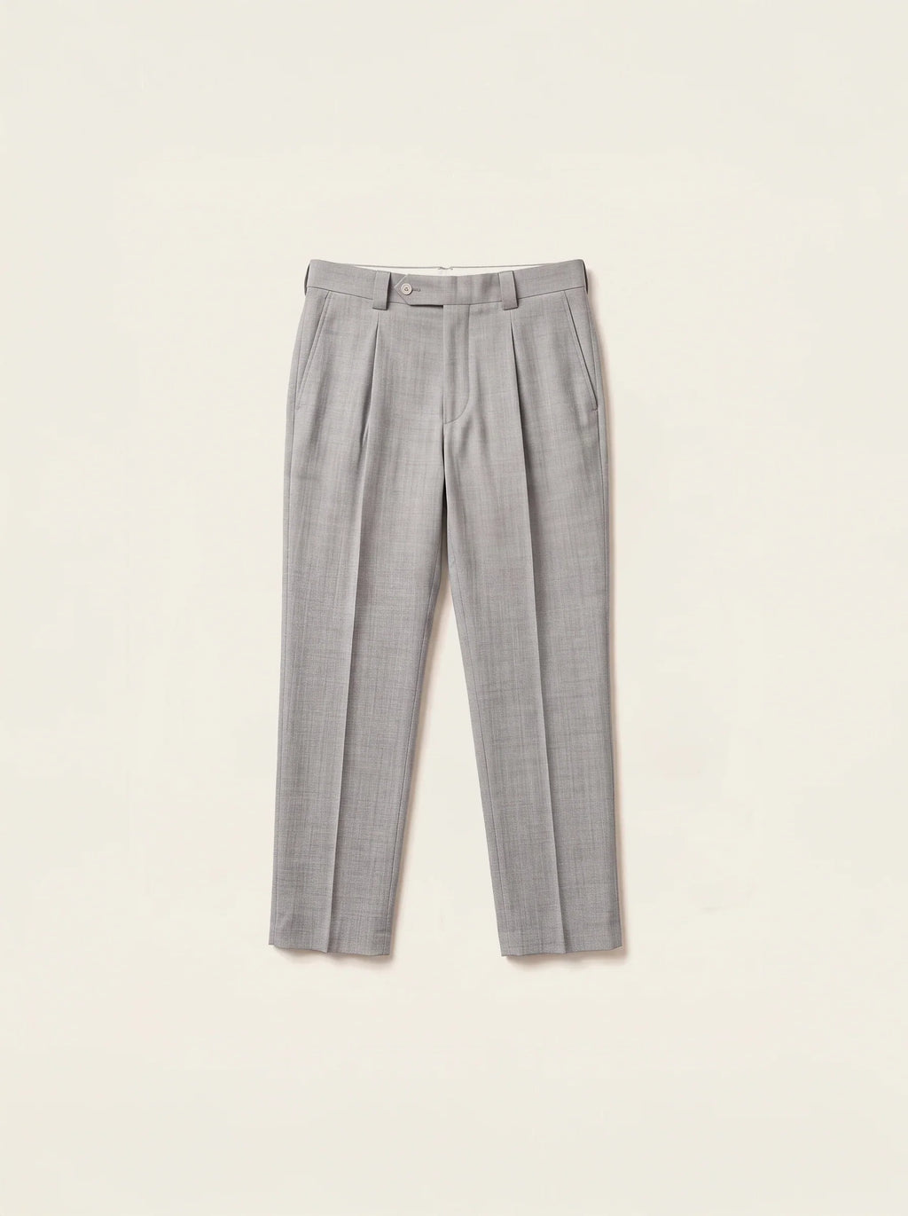 Lorenzo Pleated Wool Trousers