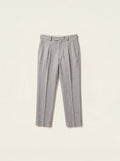 Lorenzo Pleated Wool Trousers