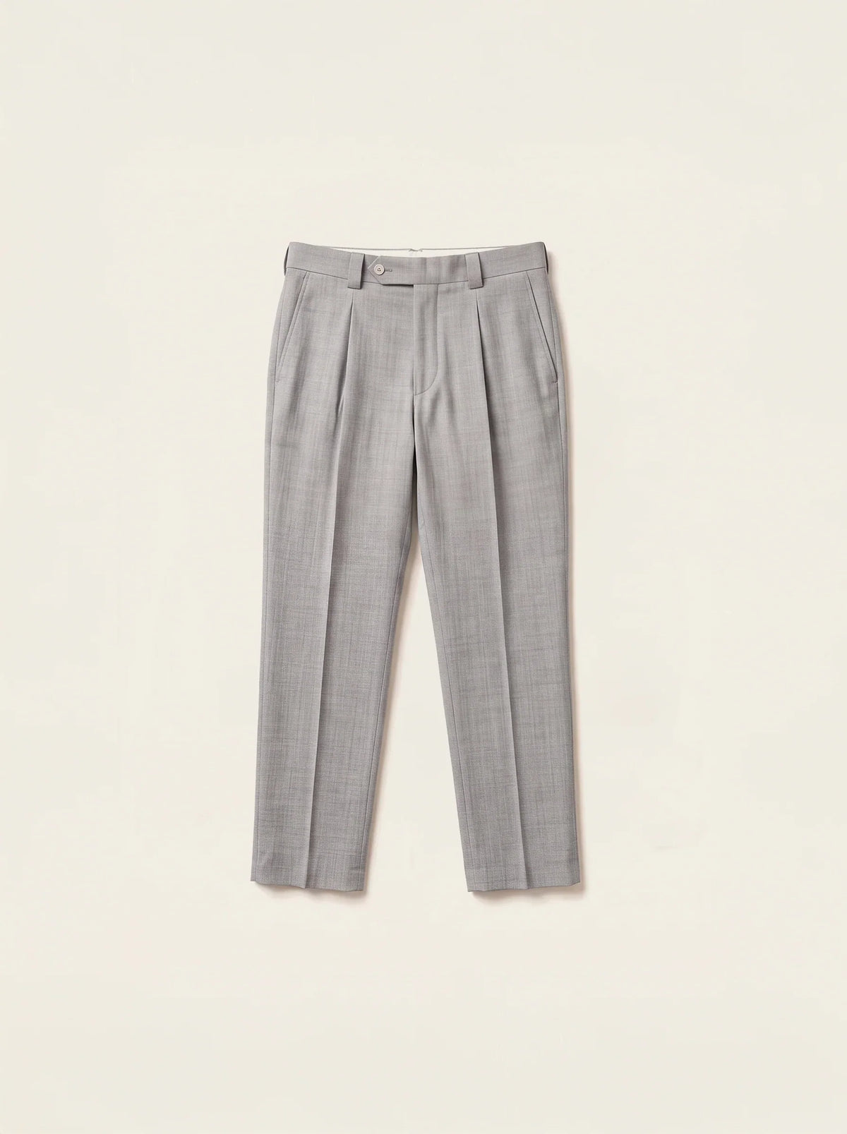 Lorenzo Pleated Wool Trousers